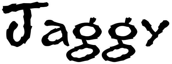 Jaggy Font