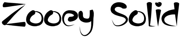 Zooey Solid Font