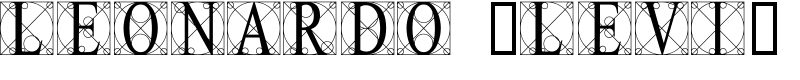 Leonardo (Levi) Font