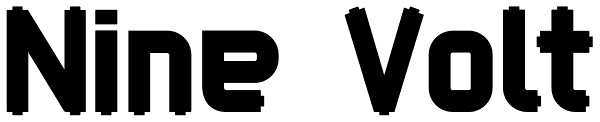 Nine Volt Font