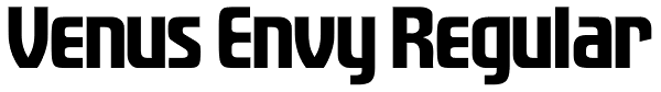 Venus Envy Regular Font