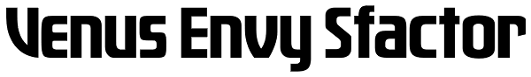 Venus Envy Sfactor Font