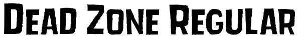 Dead Zone Regular Font