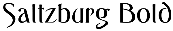 Saltzburg Bold Font