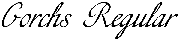 Gorchs Regular Font