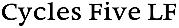 Cycles Five LF Font