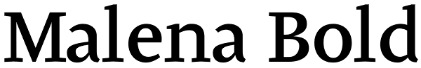 Malena Bold Font