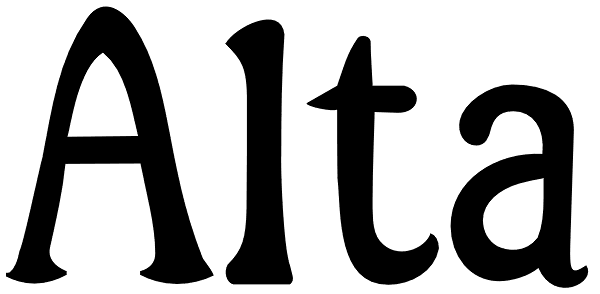 Alta Font