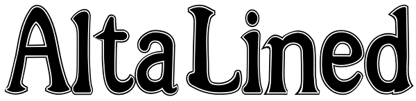 Alta Lined Font