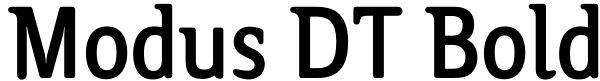 Modus DT Bold Font