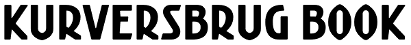 Kurversbrug Book Font