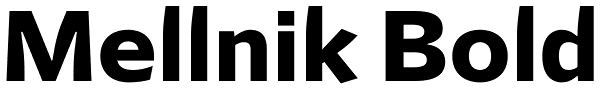 Mellnik Bold Font