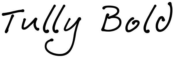 Tully Bold Font