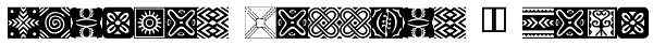 African Pattern 04 Mali Font