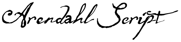 Arendahl Script Font