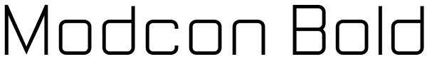 Modcon Bold Font