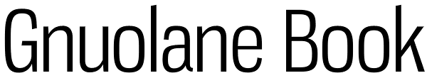 Gnuolane Book Font