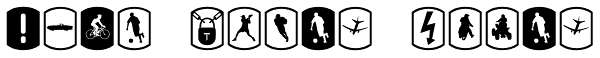 Palm Icons Signs Font