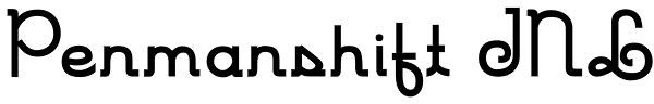 Penmanshift JNL Font