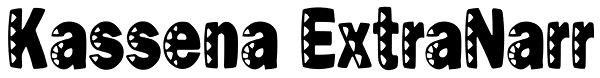 Kassena ExtraNarr Font