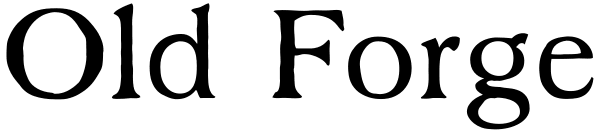 Old Forge Font