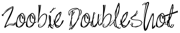 Zoobie Doubleshot Font