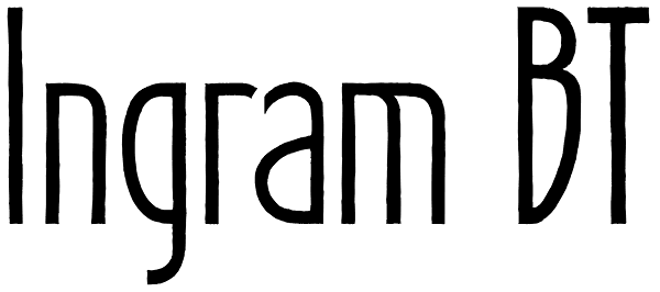 Ingram BT Font