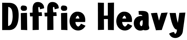 Diffie Heavy Font