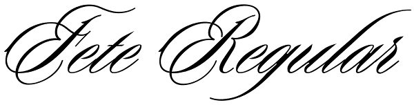 Fete Regular Font