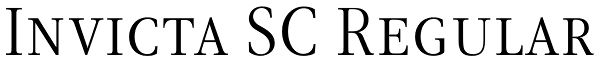 Invicta SC Regular Font