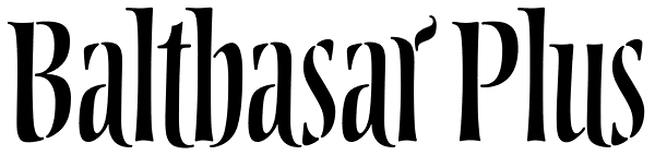 Balthasar Plus Font