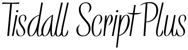 Tisdall Script Plus Font