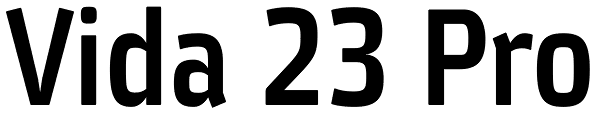 Vida 23 Pro Font