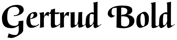 Gertrud Bold Font