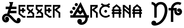 Lesser Arcana NF Font