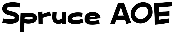 Spruce AOE Font