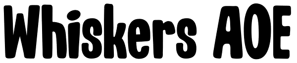 Whiskers AOE Font