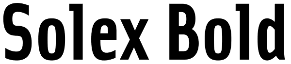 Solex Bold Font