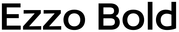 Ezzo Bold Font