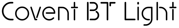 Covent BT Light Font