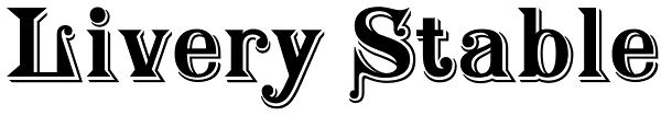 Livery Stable Font