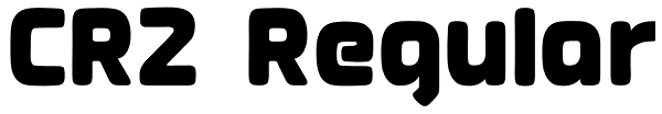 CR2 Regular Font