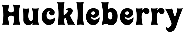 Huckleberry Font