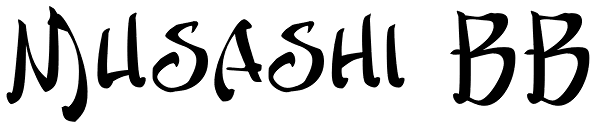 Musashi BB Font