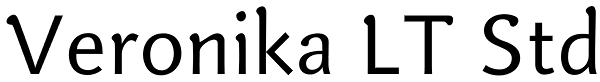 Veronika LT Std Font