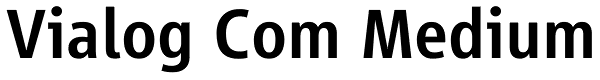 Vialog Com Medium Font