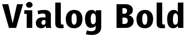 Vialog Bold Font