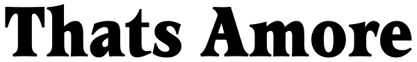 Thats Amore Font