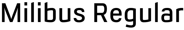 Milibus Regular Font