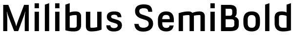 Milibus SemiBold Font